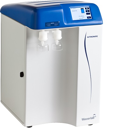מערכת מים מדגם Autoamatic Plus I+II לייצור מים Type I/II/III, תוצרת Wasselab, ספרד.